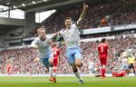 1-1. Det tidlige mål af Chris Herd fra Aston Villa var tæt på at give Birmingham-klubben en tiltrængt sejr. 