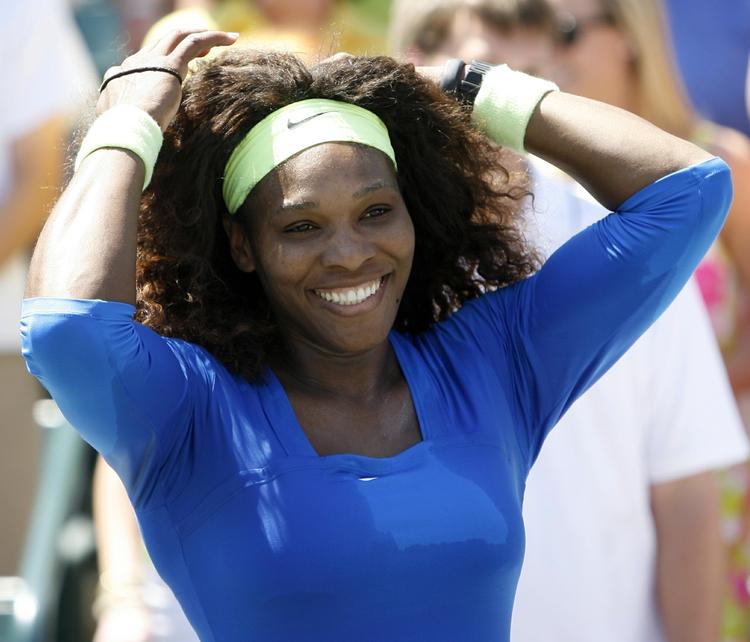 vinder. På mindre end en time vandt Serena Williams finalen i Charleston. 
