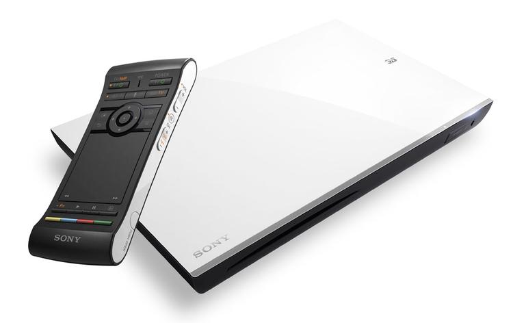STUEALTER: Blu-ray-afspilleren NSZ-GP9 giver både adgang til Google TV og Sony Music Unlimited, når den lander i Danmark i efteråret. 