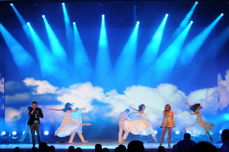 Vindere. Gruppen Ell/Nikki sikrede Aserbajdsjan sejren ved Det Europæiske Melodi Grand Prix i 2011. 