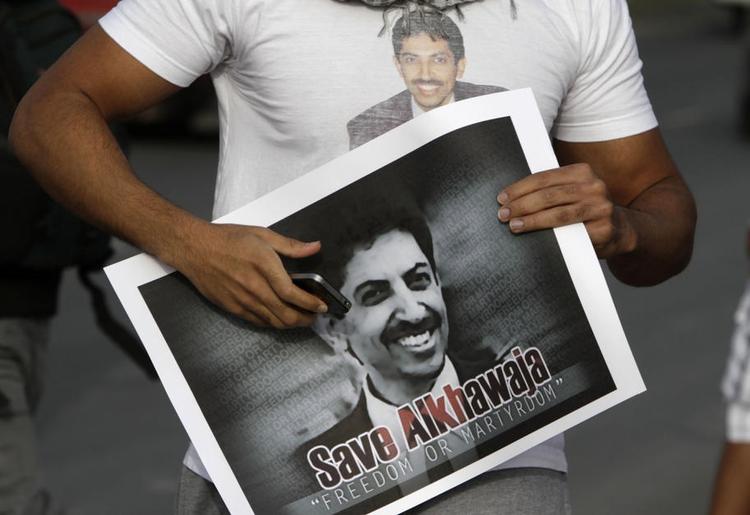 STÆDIG. Abdulhadi al-Khawaja sultestrejker nu på 62. døgn. 