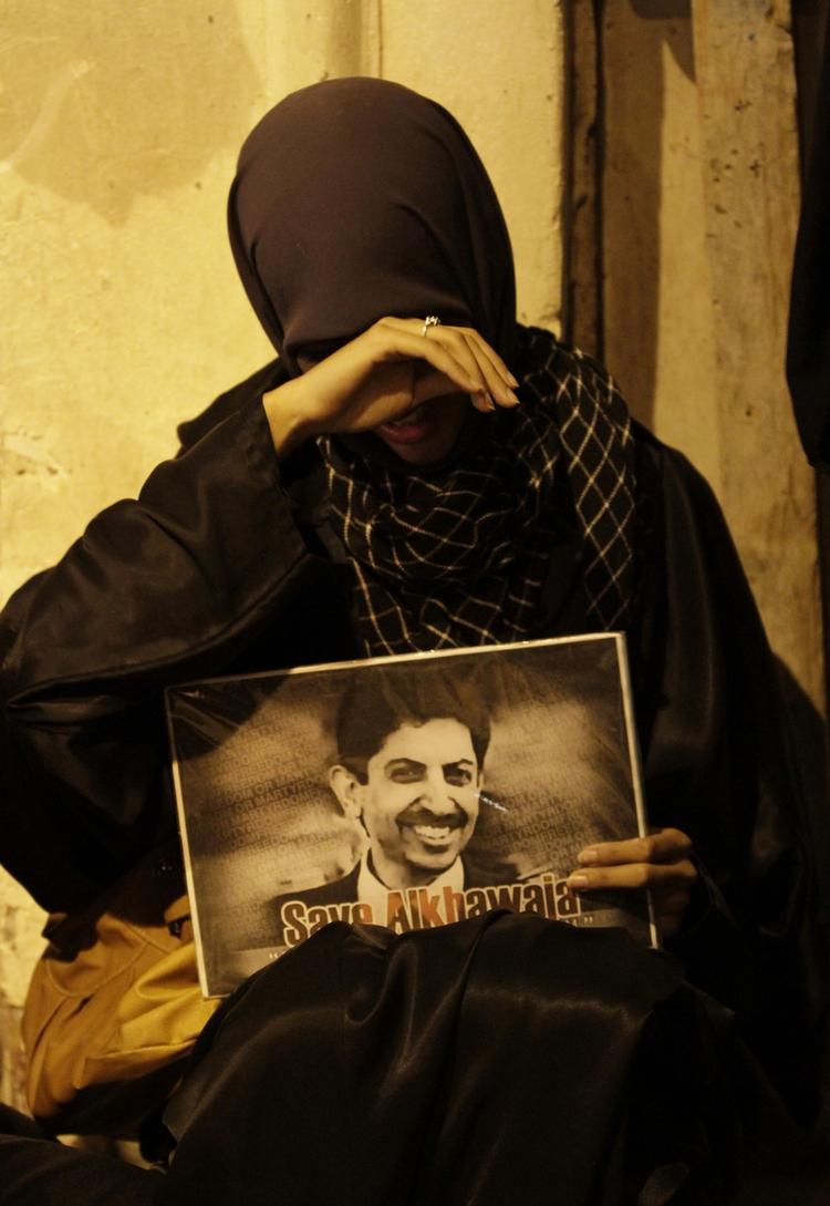STREJKE. Abdulhadi al-Khawaja nægtede fra i går klokken 18 at indtage nogen former for væske, før han fik besøg af Danmarks ambassadør. Det har han fået nu. 