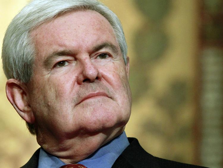 determineret. »Jeg er fast engageret på at blive i dette kapløb hele vejen til Tampa«, siger Newt Gingrich og henviser til det afgørende partikonvent. 