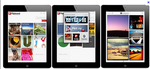 SMUKT. Generelt står apps, hvor der er tekst på skærmen markant klarere og skarpere på den nye iPad, og det lukrerer særligt apps som Amazons Kindle, Apples eget iBook eller nyhedsapps som Flipboard og Pulse på. 