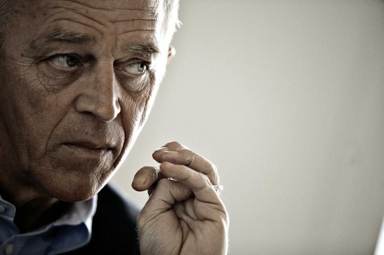 Socialist People's Party Leader and Foreign Minister Villy Søvndal, whose party is doing badly in the polls. Archive. 