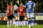 tabere. Det var en dårlig dag for Wayne Rooney og hans holdkammerater, som tabte, mens rivalerne fra Manchester City vandt sikkert på hjemmebane. 