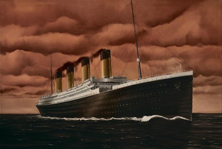 Jomfrurejse. Prægtige Titanic på vej mod det forjættede land. 2.201 personer var om bord, heraf omkom de 1.490 - heriblandt 11 danskere og ikke som hidtil antaget 12. 