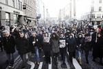 4.000 mennesker deltog i februar i en fredsmarch i København efter drabet på Cem Aydin. 
