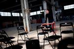Støbeske. Om to år skal  Roskilde Festival Højskole efter planen åbne på  et sted, hvor betonfabrikken Unicon tidligere lå. 