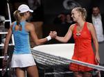 Respekt. Wozniacki roste kroaten efter semifinalen i Farum. 