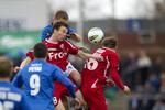 problemer. Luftspillet gav Lyngby problemer mod SønderjyskE. 