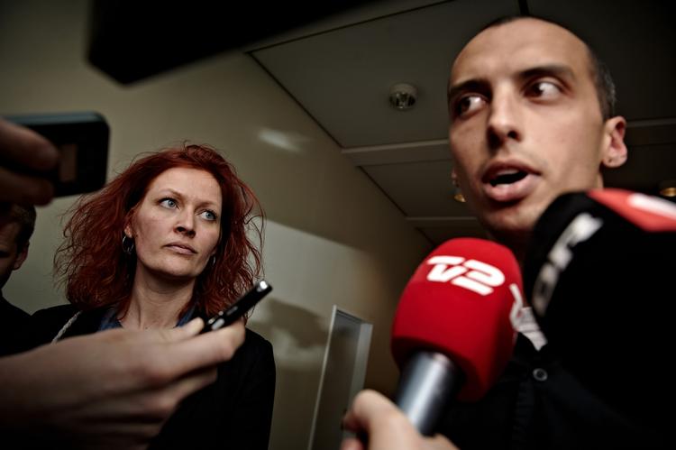 Næstformænd. Mattias Tesfaye og Mette Touborg er klar til at give den en skalle som nye næstformænd i SF. 