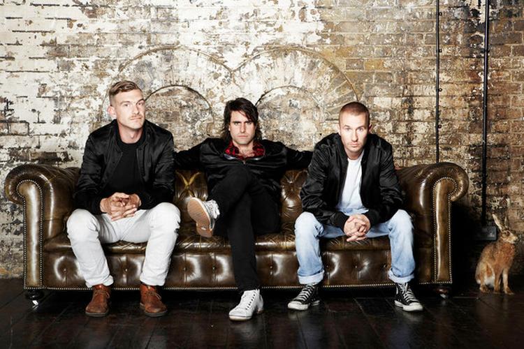 Trio. Miike Snow består af Christian Karlsson, Pontus Winnberg og Andrew Wyatt. 