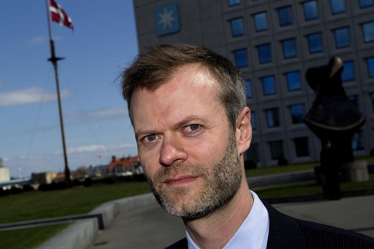 Medarbejder. Kaare Christoffersen har været ansat i Mærsk i 6 år. For ham var Mærsk Mc-Kinney Møller et stort ikon. 