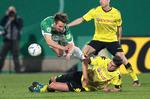 Flyvende.  Greuther Fürths fornemme sæson afspejles også af, at holdet nåede pokalsemifinalen mod mestrene fra Dortmund, der først fik opkomlingene ned med nakken i den forlængede spilletids sidste minut. 