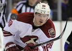 Matchvinder. Mikkel Bødker sendte Phoenix Coyotes tættere på næste runde i NHL-playoffs, da han i overtiden sikrede sejren over Chicago Blackhawks. 