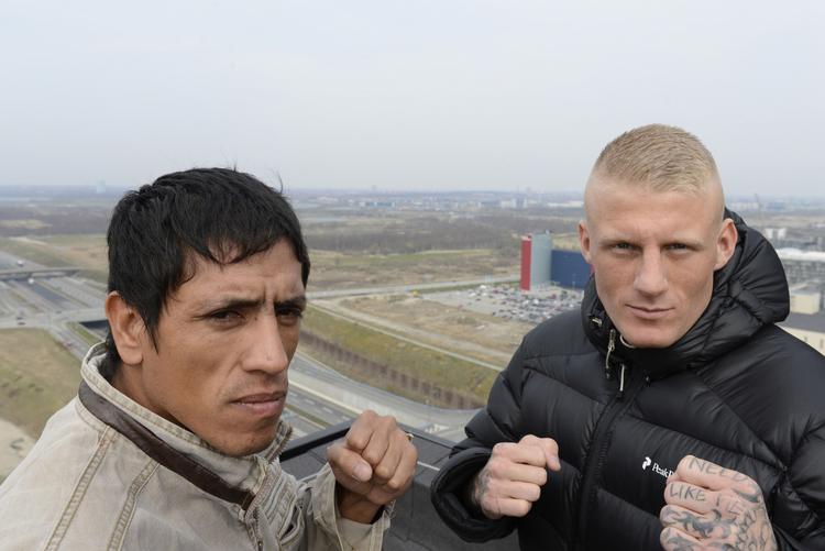 Duellanter. Patrick Nielsen (t.h.) møder Gaston Vega på lørdag i Frederikshavn. 