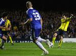 revanche? Barcelonas Andres Iniesta udligner til 1-1 i overtiden mod Chelsea i 2009, hvor kampen blev skæmmet af fejldomme og uværdig opførsel af Chelsea-stjernerne. 