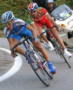 Giro. Domenico Pozzovivo (tv), Italien. 