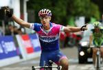 Damiano Cunego var bedst på Vuelta a Espanas første bjergetape. Arkivfoto. 