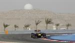 fuldblods. Der var ikke mødt mange tilskuere frem til det skandaleombruste Formel 1-løb i  ørkenstaten Bahrain. 