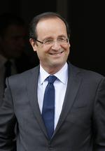 Vinder. »Jeg ligger bedst i forhold til at blive Frankrigs næste præsident«, sagde Francois Hollande. 
