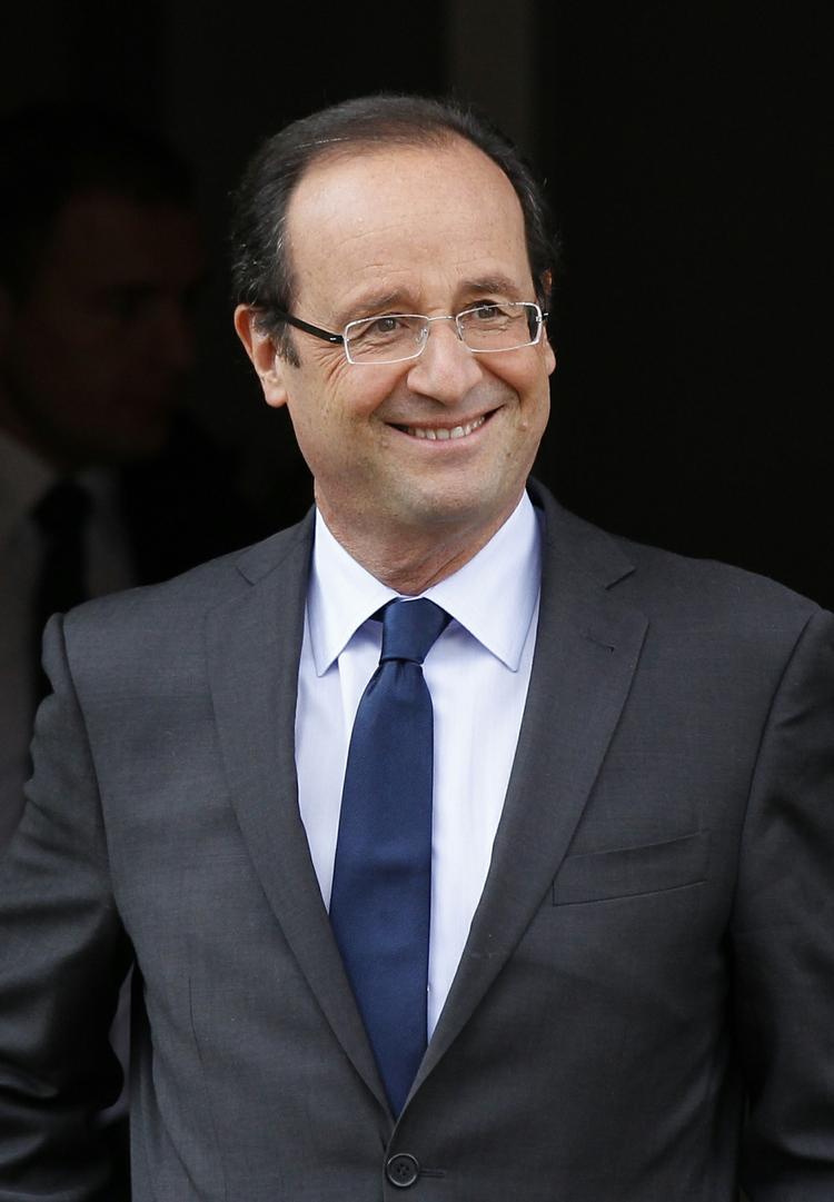 Vinder. »Jeg ligger bedst i forhold til at blive Frankrigs næste præsident«, sagde Francois Hollande. 