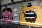 Kunst. Gennem de seneste to år har skiftende kunstnere udsmykket porten, hvor Westend møder Vesterbrogade. Det ene smukke værk er blevet overmalet af det næste. 
