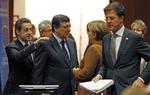 Exit. Mark Rutte (til højre) ser ud til at være fortid som hollandsk regeringschef. 