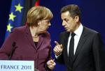 Politik. Angela Merkel støtter Nicolas Sarkozys kamp for at blive genvalgt, men hun har ingen intensioner om selv at deltage i hans kampagne. 
