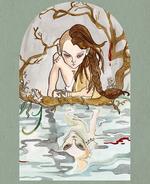 Fortid. Kata på 12 er fra Egernfolket - og fra stenalderen. Illustration/udsnit af forsiden: Anne Sofie Madsen
