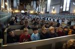 KIRKE. Hellig Kors Kirke, hvor der her bliver arrangeret krybbespil, er en af de tre kirker, som Blågårdens Sogn skal vælge mellem. 
