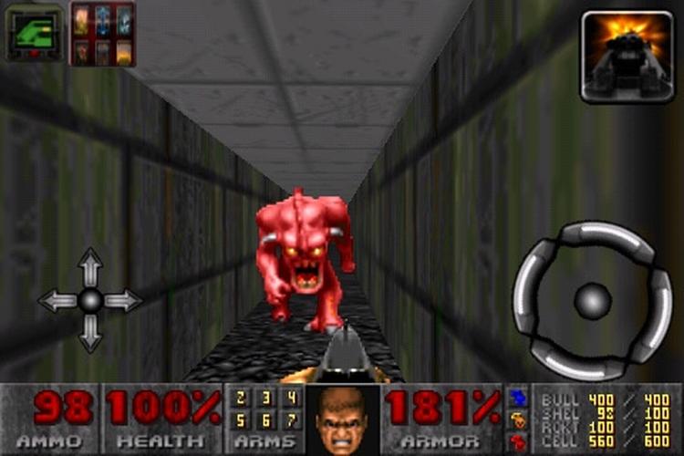PIXELVOLD. Grafik og lyd er som de altid har været i Doom, hvilket er med til at manifestere, at man spiller en klassiker. 