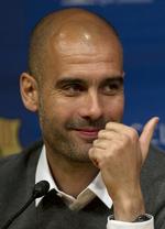 Farvel. Efter fire år og mindst 13 pokaler forlader Josep Guardiola FC Barcelona, som han kan vinde den spanske pokalfinale med i næste måned. 