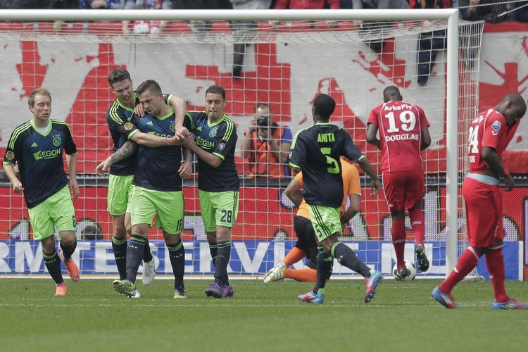 Mestre. Mere end det hele skal gå galt, hvis Ajax ikke genvinder mesterskabet. 