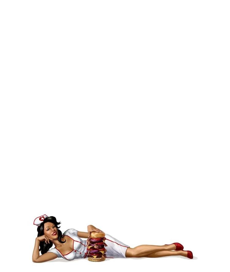 Med livet som indsats. En burger fra Heart Attack Grill kan være en dødelig affære. 