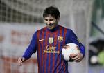 Stjerne. Lionel Messi kan igen smile. 