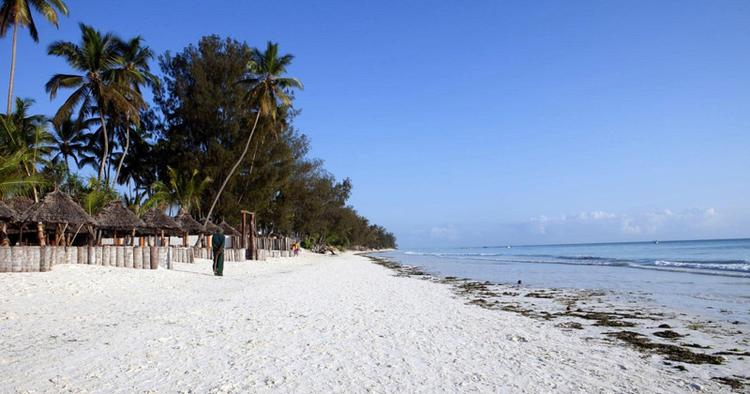 STILLE. Læser Marianne Pasgaard tog til den nordlige del af Zanzibar og fandt sit eget badeparadis. 