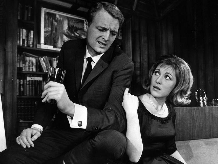 PARLØB.  Bent Mejding og Susse Wold i spil - ikke i 'Privatliv', men i Albees 'Hvem er bange for Virginia Woolf?'. Arkivfoto: Erik Petersen 