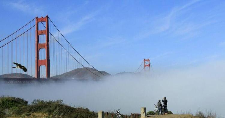 TÅGET. Der skal bygges nye vandre- og cykelstier i forbindelse med Golden Gates fødselsdag. 