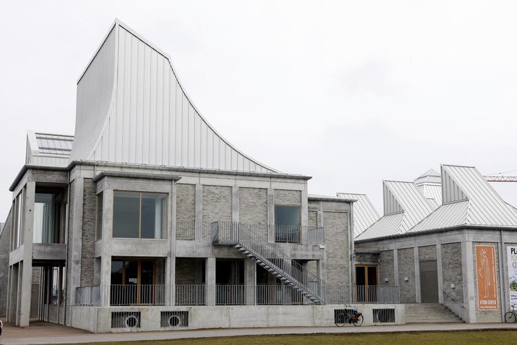 Nybyggeri. Utzoncenter  for arkitektur i Aalborg. 