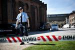 Bombetrussel. Politiet måtte afspærre end del af det indre Odense, fordi PET frygtede et attentat på statsminister Helle Thorning. 