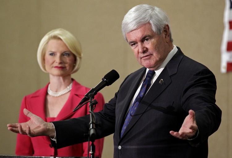 Slut. Den lange kamp for at blive republikanerne præsidentkandidat er nu officielt forbi for Newt Gingrich. 