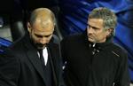 RIVALER. Josep Guardiola (tv) og José Mourinho har i deres tid som trænere for henholdsvis Barcelona og Real Madrid ikke været de bedste venner. 