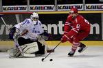 NHL-spiller. Frans Nielsen var i topform i Rødovre Skøjtearena. 