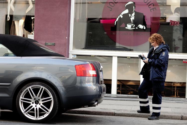 TAGET. Københavnerne fik i 2011 p-bøder for 20 millioner kroner  mere end året før. (Arkvifoto) 