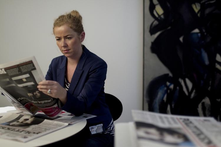 Design. Politikens chefredaktør Anne Mette Svane glæder sig til at præsentere læserne for de nye sektioner. 