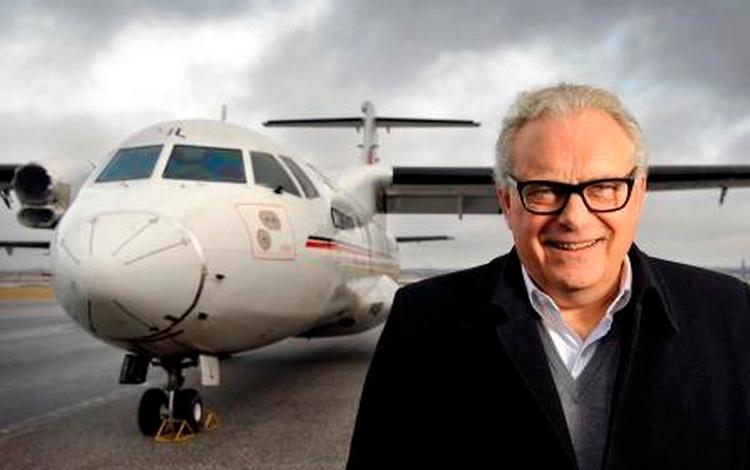 chef. Cimber Sterlings direktør, svenske Jan Palmér. 