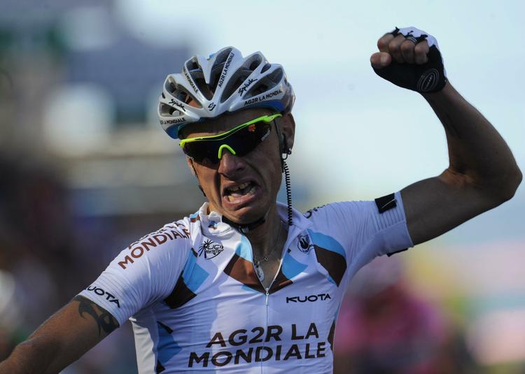 Giro. John Gadret, Frankrig. 