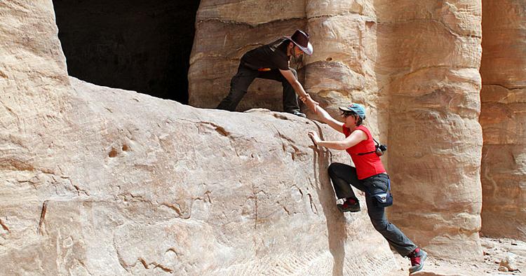 TILGÆNGELIGT. Klosteret Al-Deir kan opleves, når man besøger Petra i Jordan. 